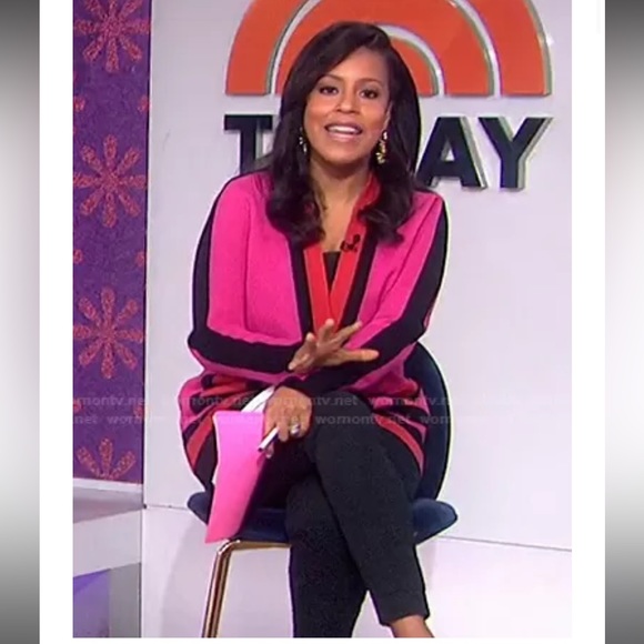 Ronny kobo block cardigan size M - Picture 3 of 6